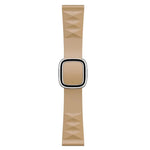 Dây đồng hồ silicone thay thế kiểu hiện đại cho Apple Watch Series 6 & SE & 5 & 4 40mm / 3 & 2 & 1 38mm, Khóa màu đen, Khóa vàng hồng, Khóa bạc
