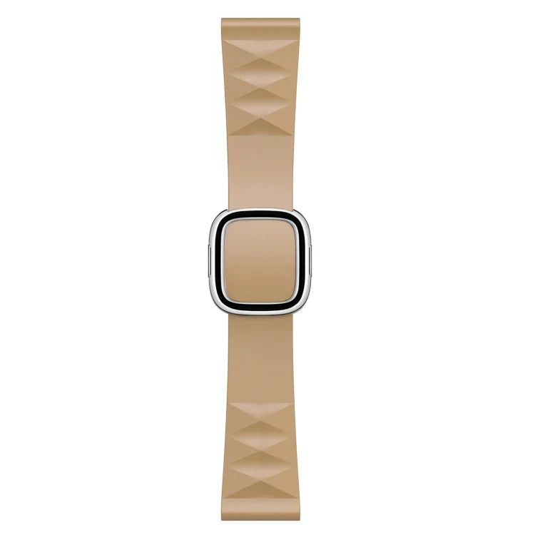 Dây đồng hồ silicone thay thế kiểu hiện đại cho Apple Watch Series 6 & SE & 5 & 4 40mm / 3 & 2 & 1 38mm, Khóa màu đen, Khóa vàng hồng, Khóa bạc