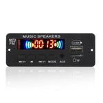 Bảng giải mã MP3 âm thanh ô tô 12V JX-808BT, FM Radio USB, có Bluetooth / Điều khiển từ xa / Ghi âm, JX-808BT