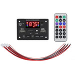 Bảng giải mã MP3 âm thanh ô tô 12V JX-809BT, FM Radio USB, có Bluetooth / Điều khiển từ xa / Ghi âm, JX-809BT