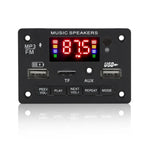 Bảng giải mã MP3 âm thanh ô tô 12V JX-809BT, FM Radio USB, có Bluetooth / Điều khiển từ xa / Ghi âm, JX-809BT