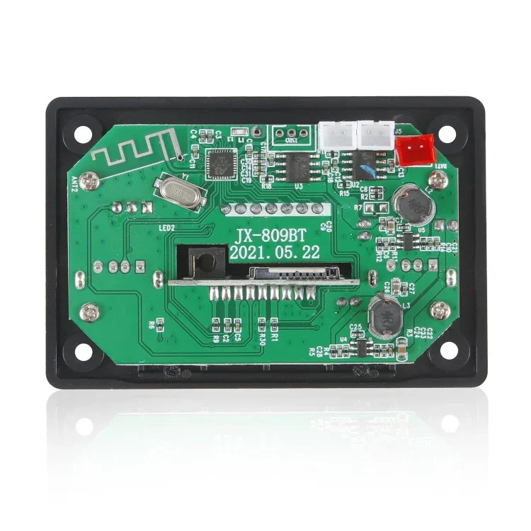 Bảng giải mã MP3 âm thanh ô tô 12V JX-809BT, FM Radio USB, có Bluetooth / Điều khiển từ xa / Ghi âm, JX-809BT