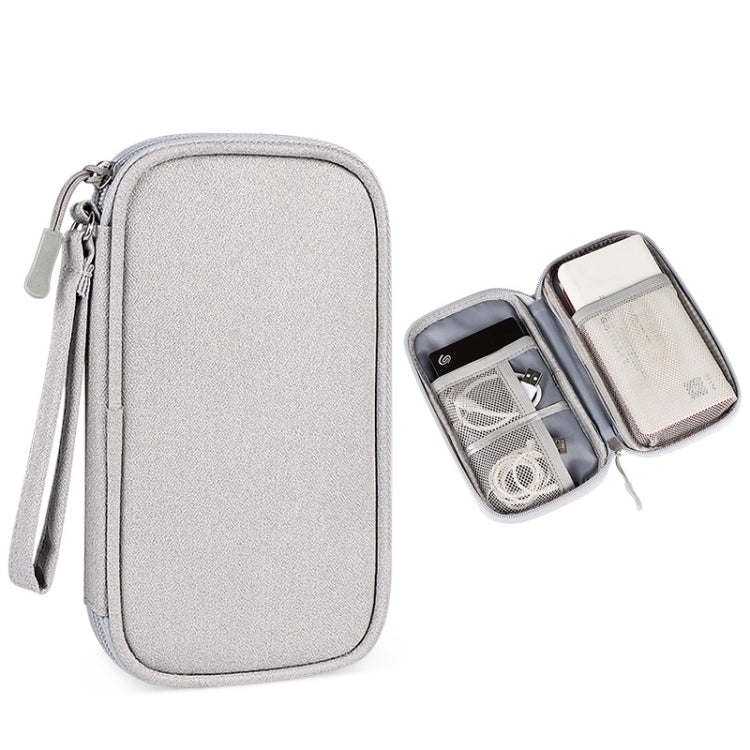 Túi đựng phụ kiện kỹ thuật số đa chức năng có dây đeo, 19x11x3.5cm (Xanh hải quân), 19x11x3.5cm (Xám), 19x11x3.5cm (Hồng), 19x11x3.5cm (Đen)
