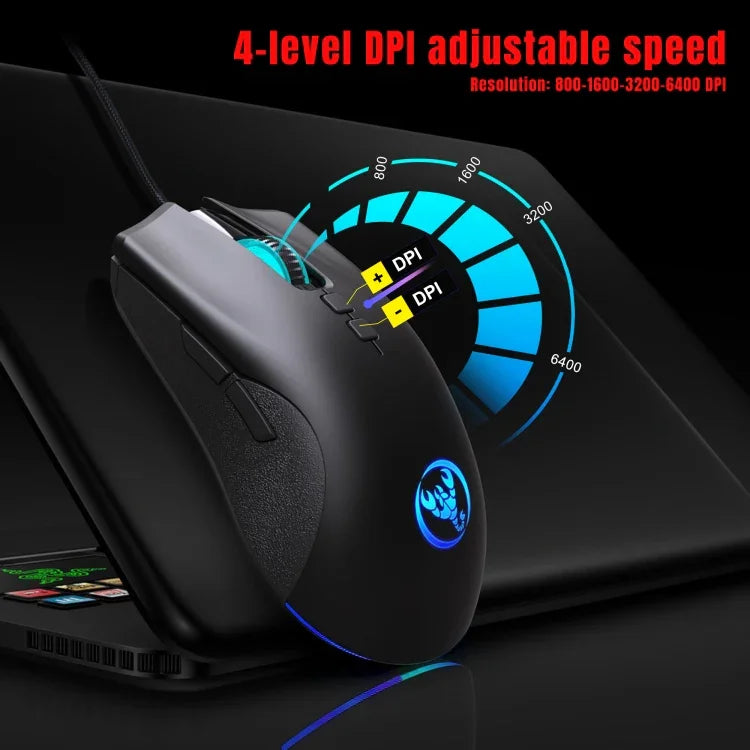 Bộ chuyển đổi bàn phím chuột HXSJ P8+V100+J900 + Bàn phím một tay + Chuột chơi game lập trình, P8+V100+A883