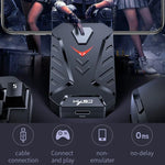 Bộ chuyển đổi bàn phím chuột HXSJ P8+V100+J900 + Bàn phím một tay + Chuột chơi game lập trình, P8+V100+A883