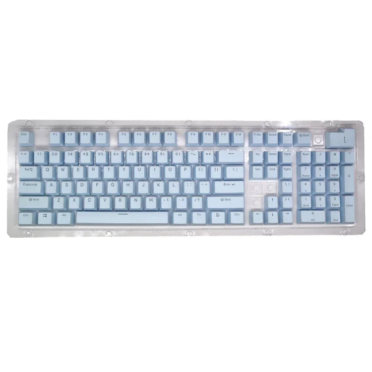 Bộ keycap bàn phím cơ màu PBT 104 phím HXSJ P9