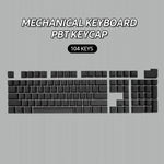 Bộ keycap bàn phím cơ màu PBT 104 phím HXSJ P9