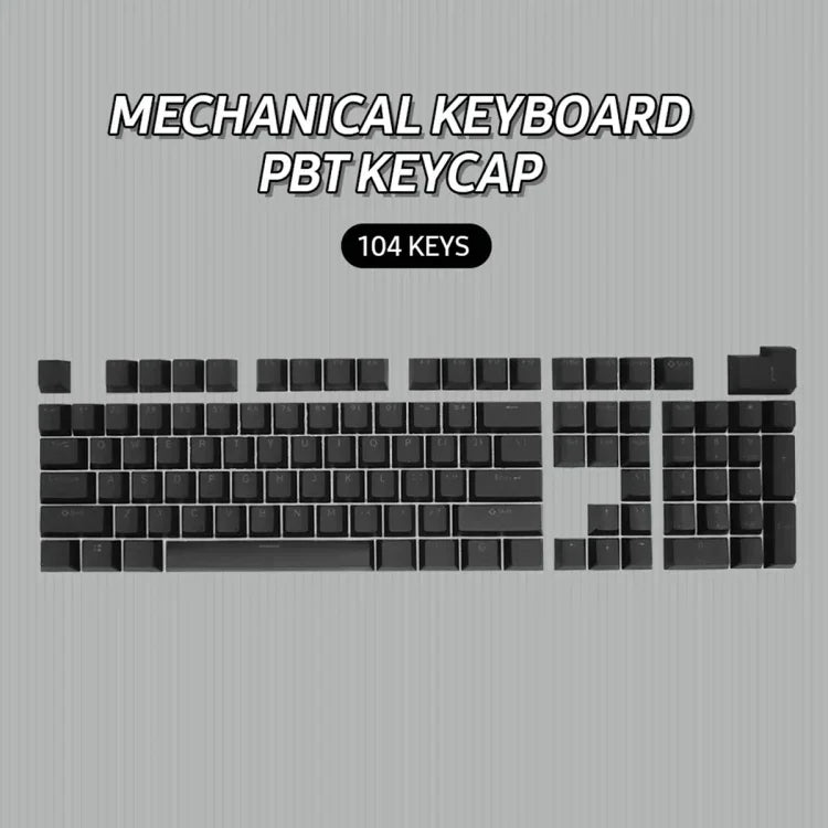 Bộ keycap bàn phím cơ màu PBT 104 phím HXSJ P9