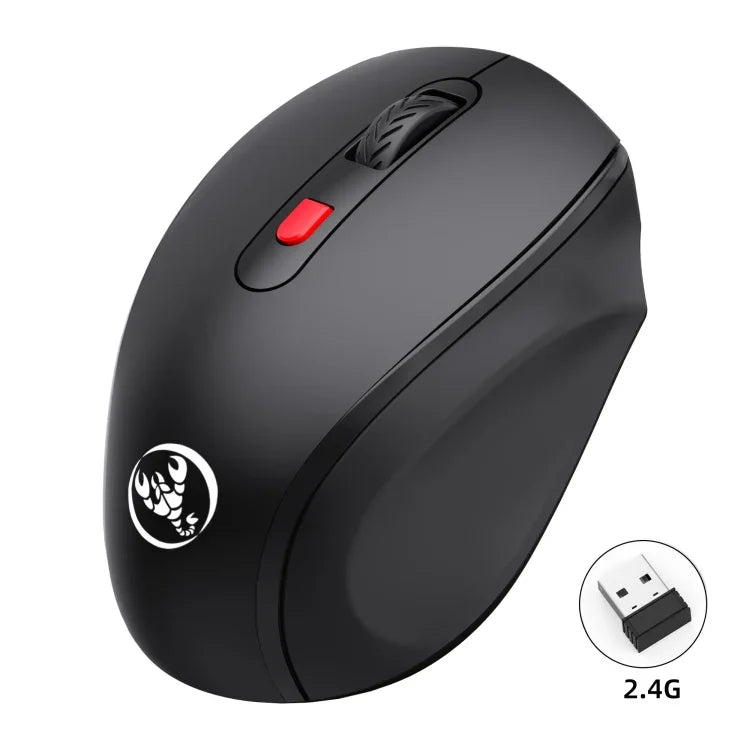 Chuột không dây đa chế độ Bluetooth 3.0/5.0 và 2.4G HXSJ T67, T67 2.4G
