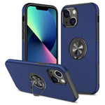 PC + TPU Shockproof Magnetic Protective Case with Invisible Ring Holder, For iPhone 13 mini, For iPhone 13, For iPhone 13 Pro, For iPhone 13 Pro Max