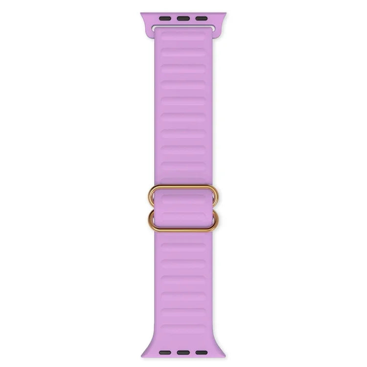Dây đồng hồ silicone thay thế khóa chữ Nhật Bản cho Apple Watch Series, 7 45mm / 6 & SE & 5 & 4 44mm / 3 & 2 & 1 42mm, 7 41mm / 6 & SE & 5 & 4 40mm / 3 & 2 & 1 38mm