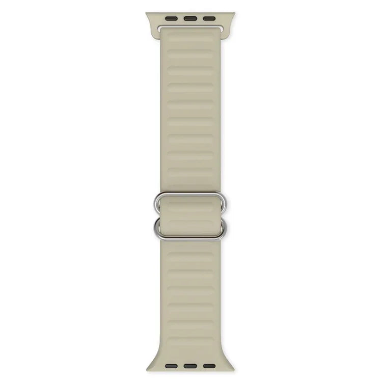 Dây đồng hồ silicone thay thế khóa chữ Nhật Bản cho Apple Watch Series, 7 45mm / 6 & SE & 5 & 4 44mm / 3 & 2 & 1 42mm, 7 41mm / 6 & SE & 5 & 4 40mm / 3 & 2 & 1 38mm
