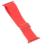 Dây đồng hồ silicone thay thế khóa chữ Nhật Bản cho Apple Watch Series, 7 45mm / 6 & SE & 5 & 4 44mm / 3 & 2 & 1 42mm, 7 41mm / 6 & SE & 5 & 4 40mm / 3 & 2 & 1 38mm