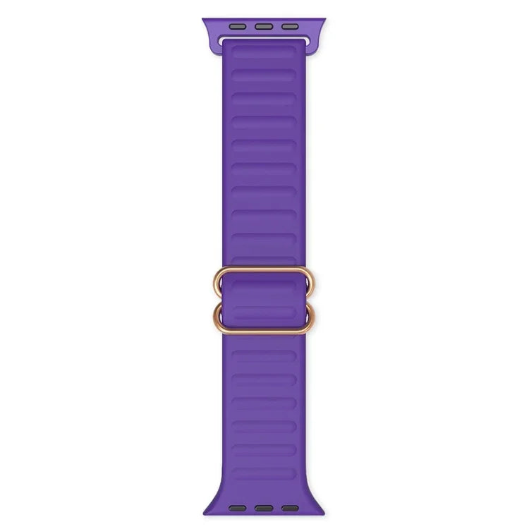 Dây đồng hồ silicone thay thế khóa chữ Nhật Bản cho Apple Watch Series, 7 45mm / 6 & SE & 5 & 4 44mm / 3 & 2 & 1 42mm, 7 41mm / 6 & SE & 5 & 4 40mm / 3 & 2 & 1 38mm