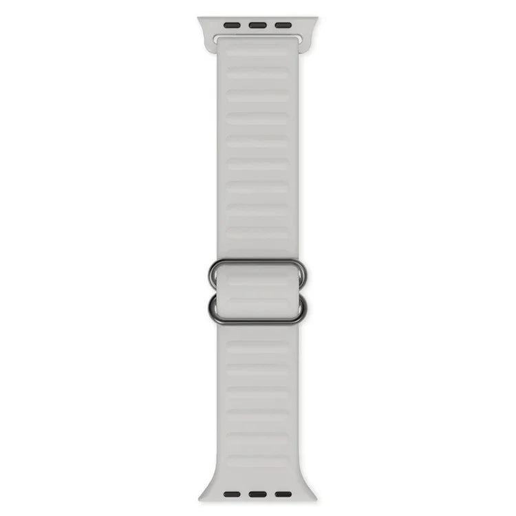 Dây đồng hồ silicone thay thế khóa chữ Nhật Bản cho Apple Watch Series, 7 45mm / 6 & SE & 5 & 4 44mm / 3 & 2 & 1 42mm, 7 41mm / 6 & SE & 5 & 4 40mm / 3 & 2 & 1 38mm