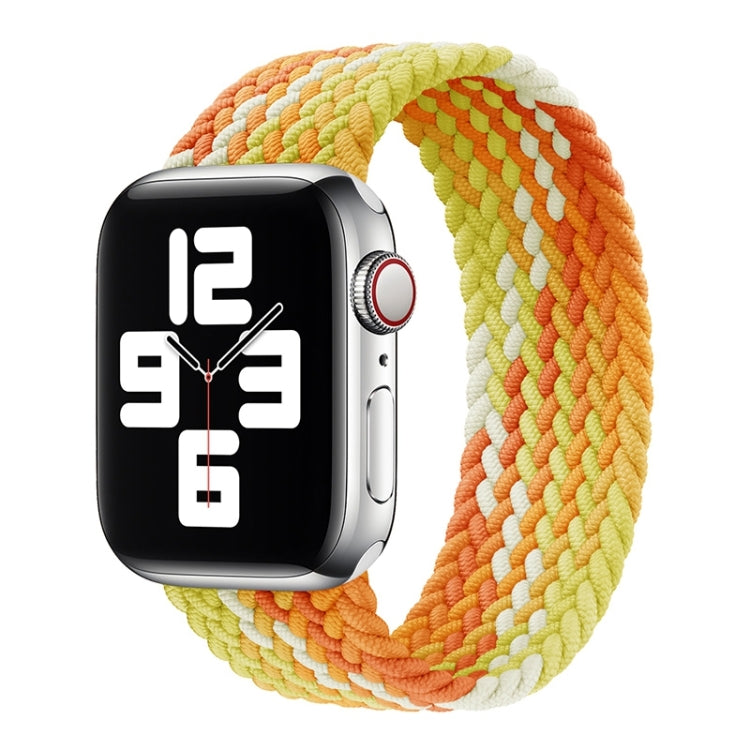 Dây đồng hồ nylon dệt vòng lặp đơn thay thế, Kích thước: XS 128mm Dành cho Apple Watch Series 6 & SE & 5 & 4 40mm / 3 & 2 & 1 38mm, XS 128mm 40mm / 38 mm