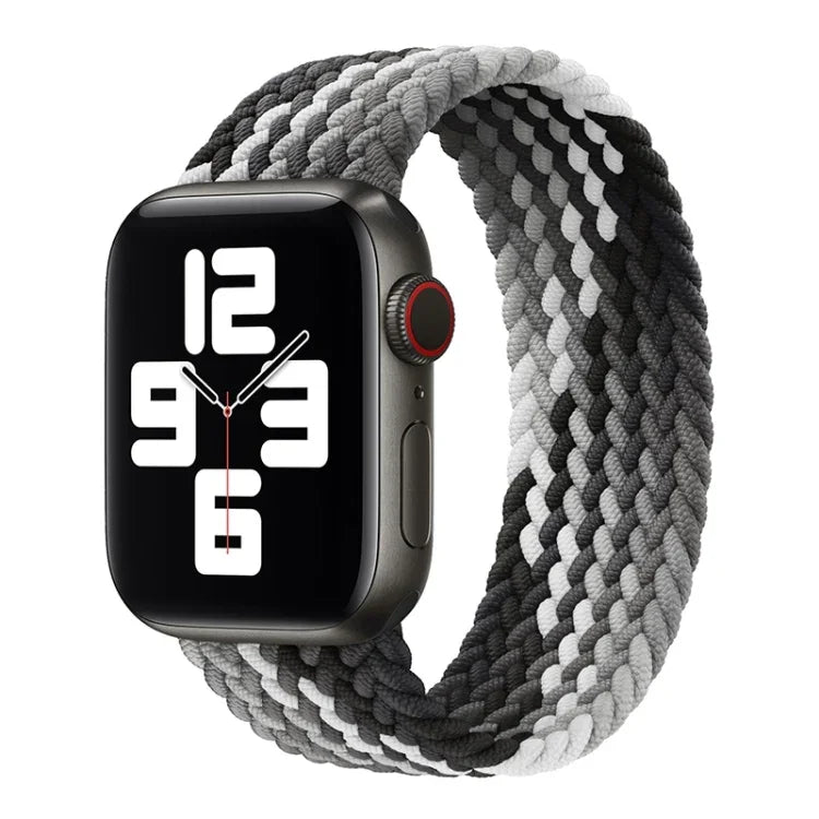 Dây đồng hồ nylon dệt vòng lặp đơn thay thế, Kích thước: S 135mm Dành cho Apple Watch Series 6 & SE & 5 & 4 40mm / 3 & 2 & 1 38mm, S 135mm 40mm / 38 mm