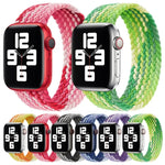 Dây đồng hồ nylon dệt vòng lặp đơn thay thế, Kích thước: S 135mm Dành cho Apple Watch Series 6 & SE & 5 & 4 40mm / 3 & 2 & 1 38mm, S 135mm 40mm / 38 mm