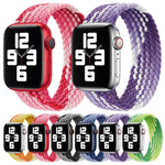 Dây đồng hồ thay thế bằng nylon dệt vòng đơn, Kích thước: XS 135mm cho Apple Watch Series 6 & SE & 5 & 4 44mm / 3 & 2 & 1 42mm, XS 135mm 44mm / 42 mm