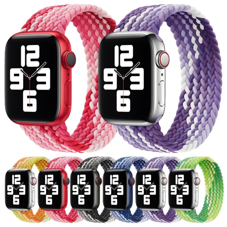 Dây đồng hồ thay thế bằng nylon dệt vòng đơn, Kích thước: XS 135mm cho Apple Watch Series 6 & SE & 5 & 4 44mm / 3 & 2 & 1 42mm, XS 135mm 44mm / 42 mm