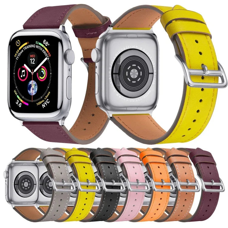 Dây thay thế da eo nhỏ, Dành cho Apple Watch Series 7 41mm / & 6 & SE & 5 & 4 40mm, Dành cho Apple Watch Series 7 45mm / & 6 & SE & 5 & 4 44mm
