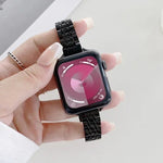 Dây thay thế thép bảy hạt, Dành cho Apple Watch Series 7 41mm / & 6 & SE & 5 & 4 40mm, Dành cho Apple Watch Series 7 45mm / & 6 & SE & 5 & 4 44mm
