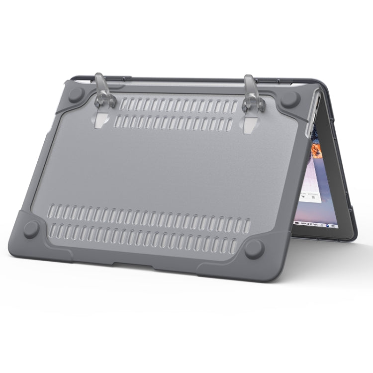Ốp bảo vệ laptop chống rơi hai màu TPU + PC, dành cho MacBook Air 11.6 inch A1465 / A1370, dành cho MacBook Retina 12 inch A1534