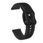Dây đeo thay thế silicone may hai màu cho Samsung Galaxy Watch Active 2, 20mm