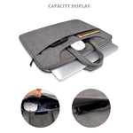 Túi laptop kinh doanh bằng PU mờ ST06SDJ có dây đeo vai tháo rời, cho laptop 13.3 inch, 14.1-15.4 inch, 15.6 inch