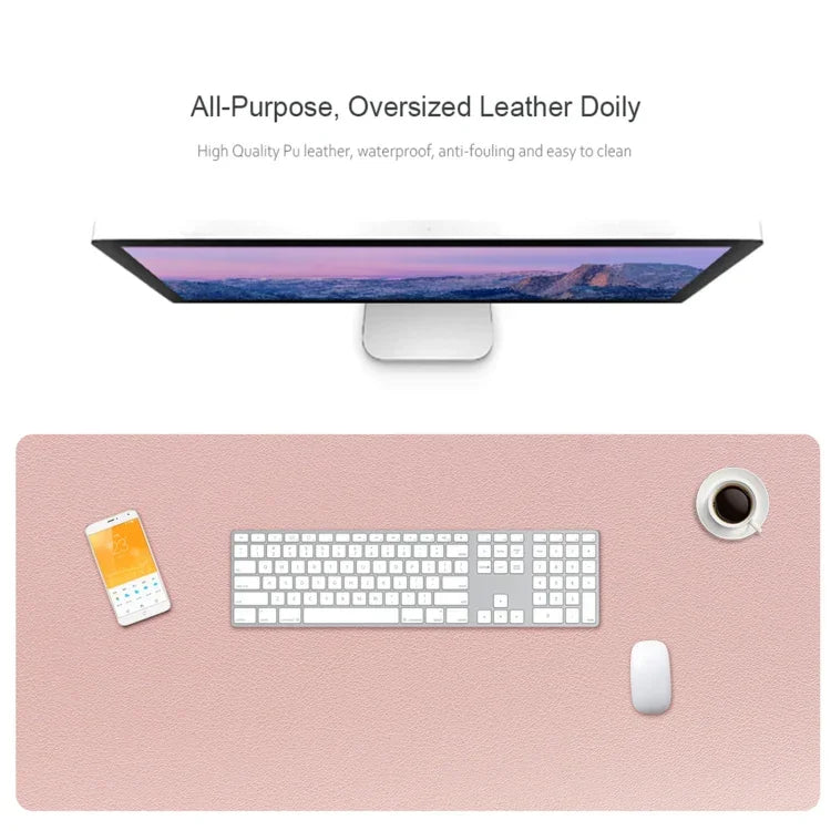 ZD01 Double-sided PU Mouse Pad Table Mat, Size: 90 x 40cm