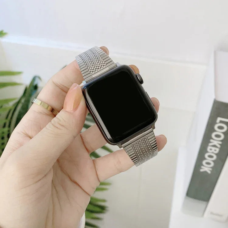 Dây thay thế thép eo nhỏ, Dành cho Apple Watch Series 7 41mm / & 6 & SE & 5 & 4 40mm, Dành cho Apple Watch Series 7 45mm / & 6 & SE & 5 & 4 44mm