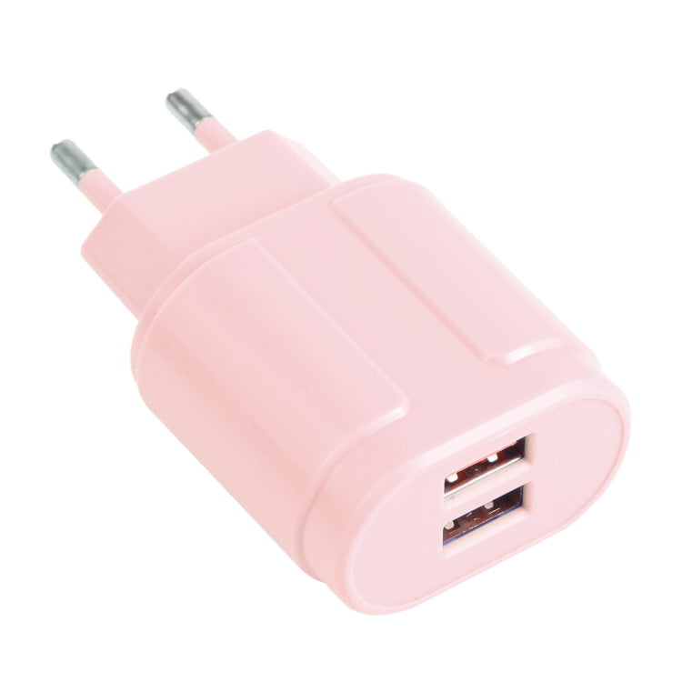 Bộ sạc du lịch Macarons USB đôi 2.1A 13-22, phích cắm EU, US