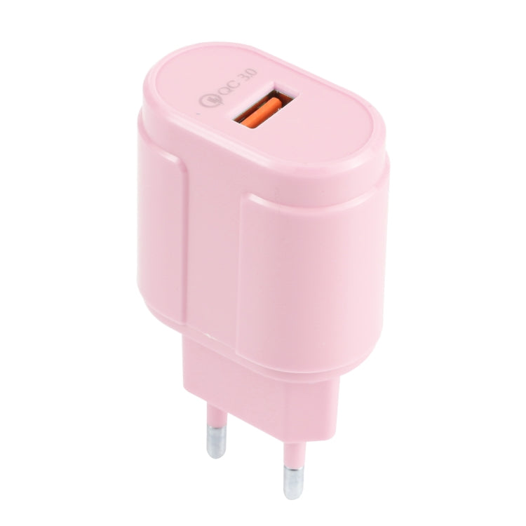 Bộ sạc du lịch Macarons cổng USB đơn QC3.0 13-3, phích cắm EU, US