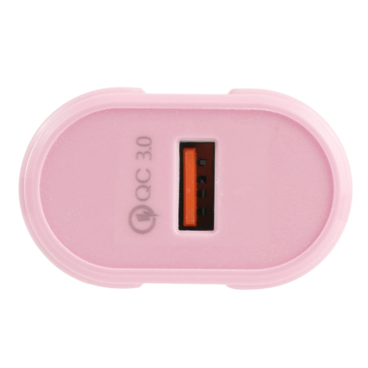 Bộ sạc du lịch Macarons cổng USB đơn QC3.0 13-3, phích cắm EU, US