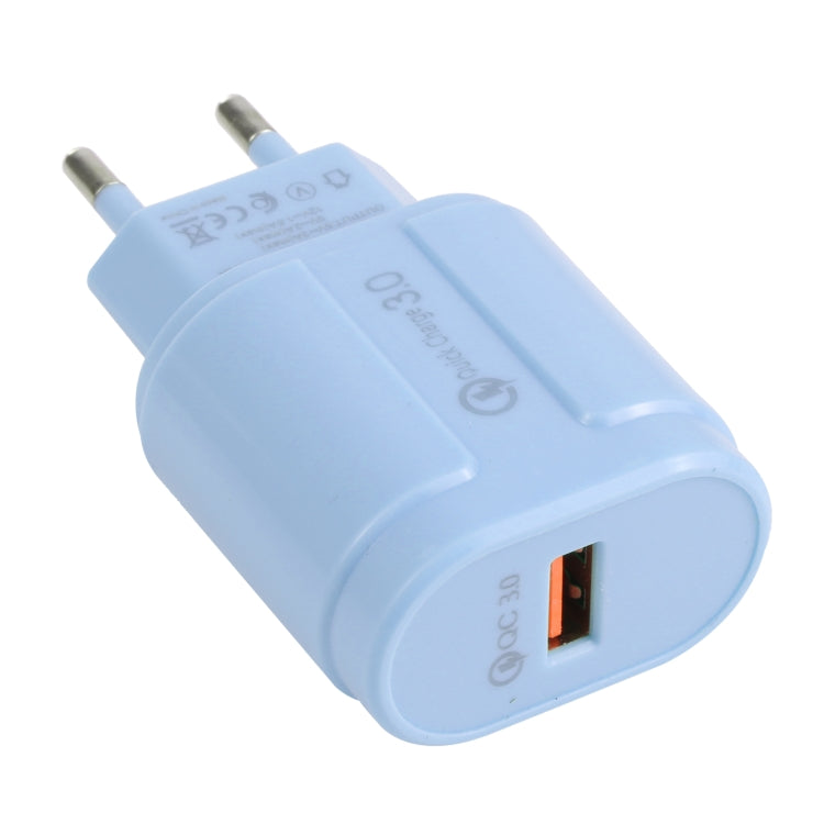 Bộ sạc du lịch Macarons cổng USB đơn QC3.0 13-3, phích cắm EU, US