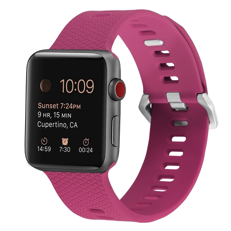 Dây đeo đồng hồ silicone thay thế cho Apple Watch Series, 7 45mm / 6 & SE & 5 & 4 44mm / 3 & 2 & 1 42mm, 7 41mm / 6 & SE & 5 & 4 40mm / 3 & 2 & 1 38mm