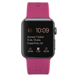 Dây đeo đồng hồ silicone thay thế cho Apple Watch Series, 7 45mm / 6 & SE & 5 & 4 44mm / 3 & 2 & 1 42mm, 7 41mm / 6 & SE & 5 & 4 40mm / 3 & 2 & 1 38mm