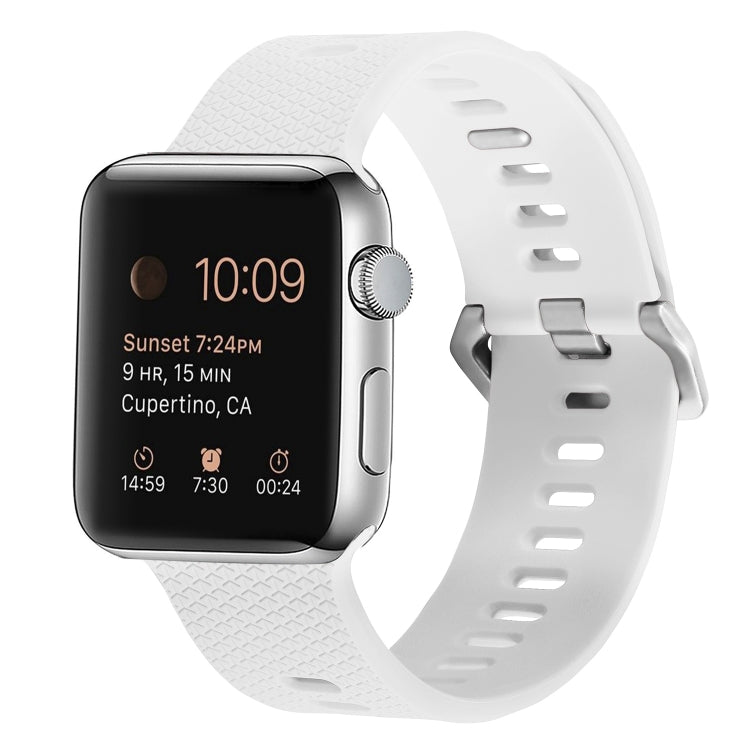 Dây đeo đồng hồ silicone thay thế cho Apple Watch Series, 7 45mm / 6 & SE & 5 & 4 44mm / 3 & 2 & 1 42mm, 7 41mm / 6 & SE & 5 & 4 40mm / 3 & 2 & 1 38mm