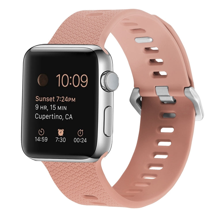 Dây đeo đồng hồ silicone thay thế cho Apple Watch Series, 7 45mm / 6 & SE & 5 & 4 44mm / 3 & 2 & 1 42mm, 7 41mm / 6 & SE & 5 & 4 40mm / 3 & 2 & 1 38mm