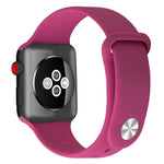 Dây đeo đồng hồ thay thế bằng silicone cho Apple Watch Series 7 41mm / 6 & SE & 5 & 4 40mm / 3 & 2 & 1 38mm, 7 45mm / 6 & SE & 5 & 4 44mm / 3 & 2 & 1 42mm