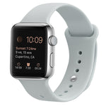 Dây đeo đồng hồ thay thế bằng silicone cho Apple Watch Series 7 41mm / 6 & SE & 5 & 4 40mm / 3 & 2 & 1 38mm, 7 45mm / 6 & SE & 5 & 4 44mm / 3 & 2 & 1 42mm