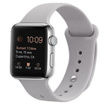 Dây đeo đồng hồ thay thế bằng silicone cho Apple Watch Series 7 41mm / 6 & SE & 5 & 4 40mm / 3 & 2 & 1 38mm, 7 45mm / 6 & SE & 5 & 4 44mm / 3 & 2 & 1 42mm