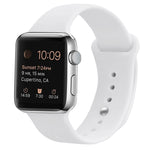 Dây đeo đồng hồ thay thế bằng silicone cho Apple Watch Series 7 41mm / 6 & SE & 5 & 4 40mm / 3 & 2 & 1 38mm, 7 45mm / 6 & SE & 5 & 4 44mm / 3 & 2 & 1 42mm