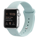 Dây đeo đồng hồ thay thế bằng silicone cho Apple Watch Series 7 41mm / 6 & SE & 5 & 4 40mm / 3 & 2 & 1 38mm, 7 45mm / 6 & SE & 5 & 4 44mm / 3 & 2 & 1 42mm