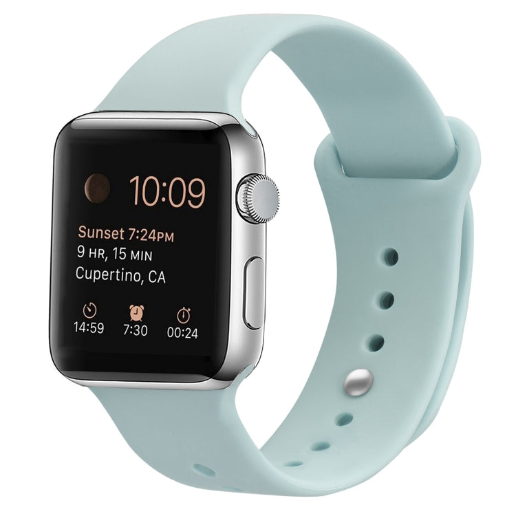 Dây đeo đồng hồ thay thế bằng silicone cho Apple Watch Series 7 41mm / 6 & SE & 5 & 4 40mm / 3 & 2 & 1 38mm, 7 45mm / 6 & SE & 5 & 4 44mm / 3 & 2 & 1 42mm