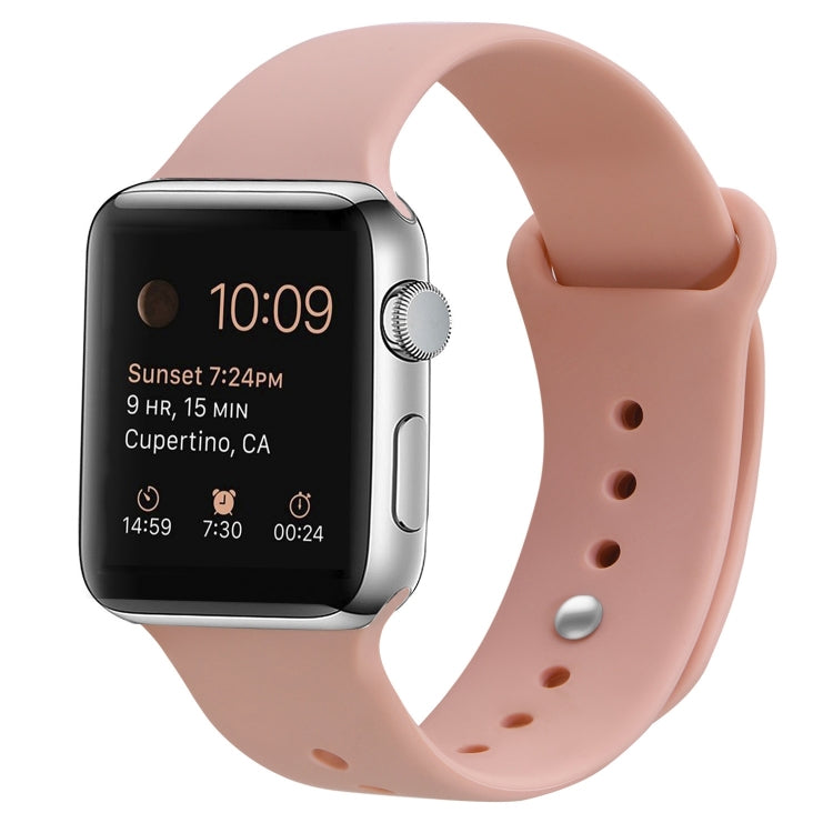 Dây đeo đồng hồ thay thế bằng silicone cho Apple Watch Series 7 41mm / 6 & SE & 5 & 4 40mm / 3 & 2 & 1 38mm, 7 45mm / 6 & SE & 5 & 4 44mm / 3 & 2 & 1 42mm