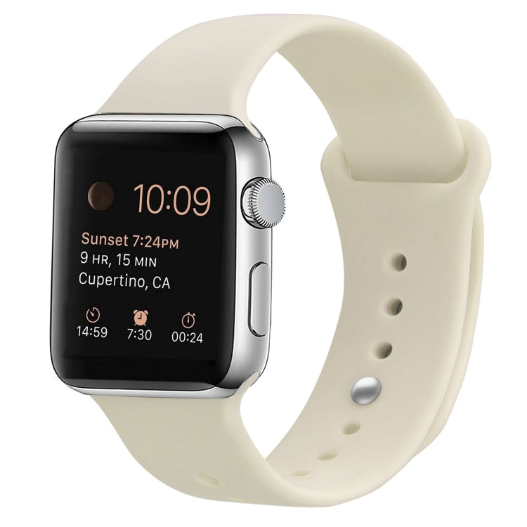 Dây đeo đồng hồ thay thế bằng silicone cho Apple Watch Series 7 41mm / 6 & SE & 5 & 4 40mm / 3 & 2 & 1 38mm, 7 45mm / 6 & SE & 5 & 4 44mm / 3 & 2 & 1 42mm