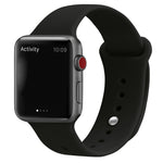 Dây đeo đồng hồ thay thế bằng silicone cho Apple Watch Series 7 41mm / 6 & SE & 5 & 4 40mm / 3 & 2 & 1 38mm, 7 45mm / 6 & SE & 5 & 4 44mm / 3 & 2 & 1 42mm