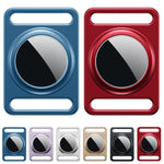 Magnetic Metal Protective Cover Case with Switchable Keychain Ring For AirTag 2nd Gen / AirTag 1st Gen