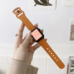 Dây đồng hồ thay thế bằng da cổ điển khóa hình số 8 cho Apple Watch Series, 7 41mm / 6 & SE & 5 & 4 40mm / 3 & 2 & 1 38mm, 7 45mm / 6 & SE & 5 & 4 44mm / 3 & 2 & 1 42mm